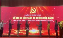 Hà Nội phát động cuộc thi chính luận về bảo vệ nền tảng tư tưởng của Đảng 
