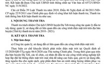 Kết luận Thanh tra tỉnh Lâm Đồng: Phát hiện một số công trình, dự án sai phạm trong công tác quản lý đầu tư xây dựng