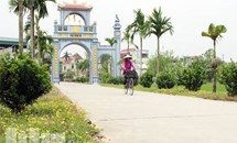 Huyện Bình Lục, tỉnh Hà Nam đạt chuẩn nông thôn mới