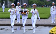 Lễ thượng cờ rủ Quốc tang nguyên Tổng Bí thư Lê Khả Phiêu
