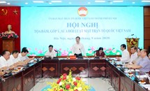 Làm rõ hơn mối quan hệ giữa Đảng với Mặt trận trong Luật MTTQ Việt Nam