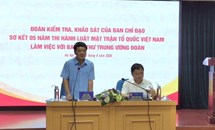 Cần đánh giá thêm về tác động của Luật MTTQ Việt Nam trong thực tiễn