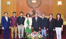 Chủ tịch Trần Thanh Mẫn tiếp Đại sứ Cuba tại Việt Nam