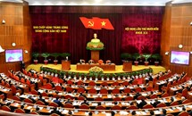Thông cáo báo chí về ngày làm việc thứ hai của Hội nghị lần thứ 14 Ban Chấp hành Trung ương Đảng khóa XII