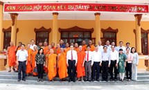 Đồng chí Trần Thanh Mẫn thăm và chúc Tết Chôl Chnăm Thmây tại tỉnh Sóc Trăng