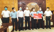 Bảo Minh ủng hộ 2 tỷ đồng hỗ trợ tỉnh Bắc Giang, Bắc Ninh phòng, chống dịch Covid-19