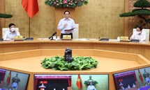 Thủ tướng chủ trì họp trực tuyến với TP Hồ Chí Minh triển khai các biện pháp phòng, chống dịch