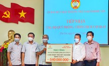 Tập đoàn Hưng Thịnh tiếp sức cho thị xã Hoài Nhơn phòng, chống dịch