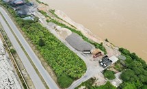 Phú Thọ: Lấp sông, lập bến trái phép bên tả sông Thao