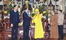 Pháp chủ Giáo hội Phật giáo Việt Nam Thích Phổ Tuệ viên tịch