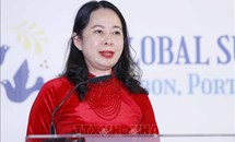 Phó Chủ tịch nước Võ Thị Ánh Xuân dự lễ khai mạc Hội nghị thượng đỉnh phụ nữ toàn cầu 2021