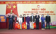 Chủ tịch Quốc hội dự Ngày hội Đại đoàn kết toàn dân tộc tại phường Quán Thánh, Hà Nội