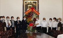 Phó Chủ tịch Quốc hội Trần Thanh Mẫn chúc mừng Giáng sinh tại TP Hồ Chí Minh, Tiền Giang