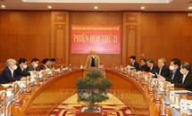 Tổng Bí thư Nguyễn Phú Trọng chủ trì phiên họp về phòng, chống tham nhũng, tiêu cực