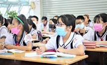 Học sinh từ lớp 1-6 ở nội thành Hà Nội trở lại trường học trực tiếp