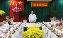 Ba định hướng lớn phát triển tỉnh Bình Phước
