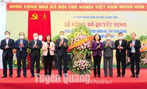 Chủ tịch Đỗ Văn Chiến dự lễ công bố xã Kiên Đài, huyện Chiêm Hóa đạt chuẩn nông thôn mới