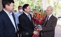Tổng Bí thư Nguyễn Phú Trọng làm việc với lãnh đạo chủ chốt tỉnh Quảng Ninh