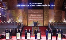 Chủ tịch nước dự Lễ khánh thành Đền thờ Vua Hùng tại TP Cần Thơ