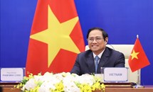 Thủ tướng Phạm Minh Chính phát biểu tại Hội nghị Thượng đỉnh về nước Khu vực châu Á-Thái Bình Dương lần thứ 4 