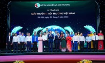 Phó Chủ tịch Phùng Khánh Tài dự Lễ trao Giải thưởng Môi trường Việt Nam năm 2021