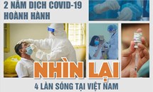 2 năm dịch COVID-19 hoành hành, nhìn lại 4 làn sóng tại Việt Nam