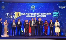 Văn Phú - Invest được vinh danh thương hiệu bất động sản dẫn đầu Việt Nam năm 2021