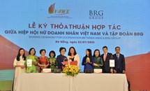 Tập đoàn BRG ký thoả thuận hợp tác với Hiệp hội Nữ doanh nhân Việt Nam