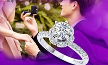 Nhẫn kim cương 99 giác cắt – Lời cầu hôn của tình yêu vĩnh cửu