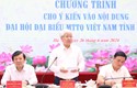 Chủ tịch Đỗ Văn Chiến cho ý kiến vào nội dung Đại hội đại biểu MTTQ Việt Nam tỉnh Nghệ An lần thứ XV, nhiệm kỳ 2024-2029