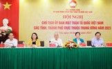 Hội nghị Chủ tịch Ủy ban MTTQ Việt Nam các tỉnh, thành phố: Giải đáp và gợi mở một số nội dung quan trọng của công tác Mặt trận