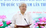 Phiên họp thứ nhất Tiểu ban văn kiện Đại hội Đại biểu toàn quốc MTTQ Việt Nam lần thứ X, nhiệm kỳ 2024-2029