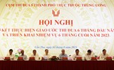 Chủ tịch Đỗ Văn Chiến chủ trì hội nghị sơ kết giao ước thi đua cụm 5 thành phố trực thuộc Trung ương