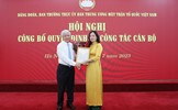 Bà Nông Thị Mai Huyền được điều động, bổ nhiệm giữ chức Chánh Văn phòng Đảng đoàn MTTQ Việt Nam