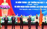 Chủ tịch Đỗ Văn Chiến dự Lễ Kỷ niệm 55 năm thành lập Trường Đại học Y - Dược Thái Nguyên