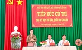 Phó Chủ tịch Trương Thị Ngọc Ánh tiếp xúc cử tri Cần Thơ