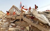 Điện thăm hỏi về trận động đất gây thiệt hại nặng tại Trung Quốc 