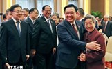 Chủ tịch Quốc hội Vương Đình Huệ dự Gặp gỡ hữu nghị nhân dân Việt Nam-Trung Quốc 
