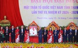 Chủ tịch Đỗ Văn Chiến dự Đại hội đại biểu MTTQ Việt Nam tỉnh Thanh Hóa lần thứ XV, nhiệm kỳ 2024-2029