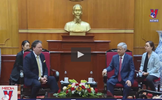 Chủ tịch Uỷ ban Trung ương MTTQ Việt Nam tiếp Đại sứ đặc mệnh toàn quyền Hoa Kỳ tại Việt Nam