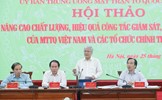 Việc lựa chọn nội dung, phương thức giám sát của MTTQ Việt Nam - Thực trạng và phương hướng đổi mới
