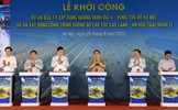 Đồng loạt khởi công đường Vành đai 4 Hà Nội, cao tốc Cao Lãnh - An Hữu