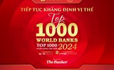 SeABank liên tục tăng hạng trong bảng xếp hạng “Top 1000 Ngân hàng thế giới”