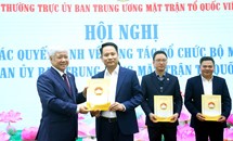 Bổ nhiệm nhà báo Trương Thành Trung giữ chức vụ Tổng Biên tập Báo Đại Đoàn Kết