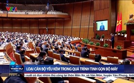 Loại cán bộ yếu kém trong quá trình tinh gọn bộ máy