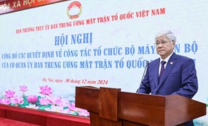  Toàn văn Quyết định số 217-QĐ/TW về chức năng, nhiệm vụ, tổ chức bộ máy của Cơ quan Ủy ban Trung ương MTTQ Việt Nam