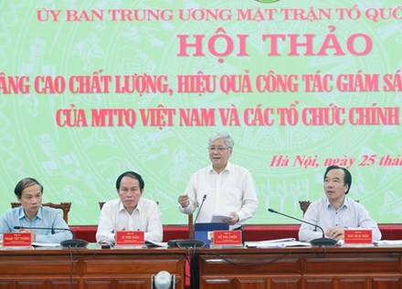 Việc lựa chọn nội dung, phương thức giám sát của MTTQ Việt Nam - Thực trạng và phương hướng đổi mới