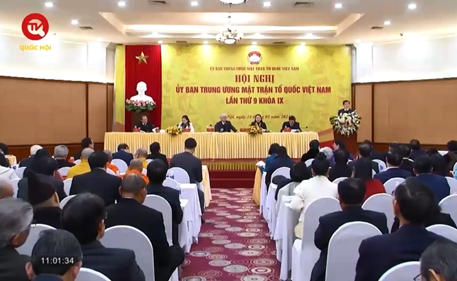 Hội nghị UBTƯ MTTQ Việt Nam lần thứ 9, khóa IX