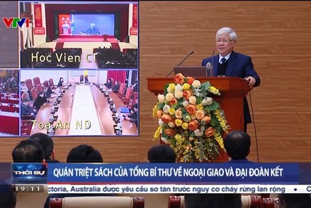 Lan tỏa hai cuốn sách của Tổng Bí thư về đại đoàn kết toàn dân tộc và đường lối đối ngoại Việt Nam 
